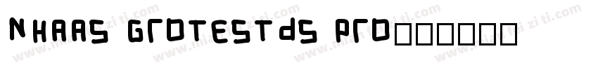 Nhaas GrotestDs pro字体转换